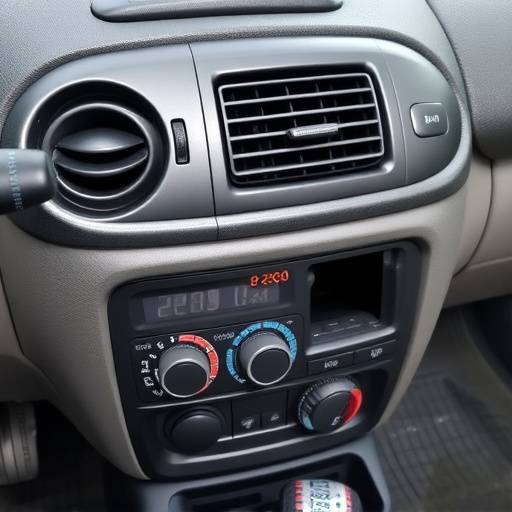 Sistema de ar condicionado de um Fiat Argo sendo verificado e recarregado